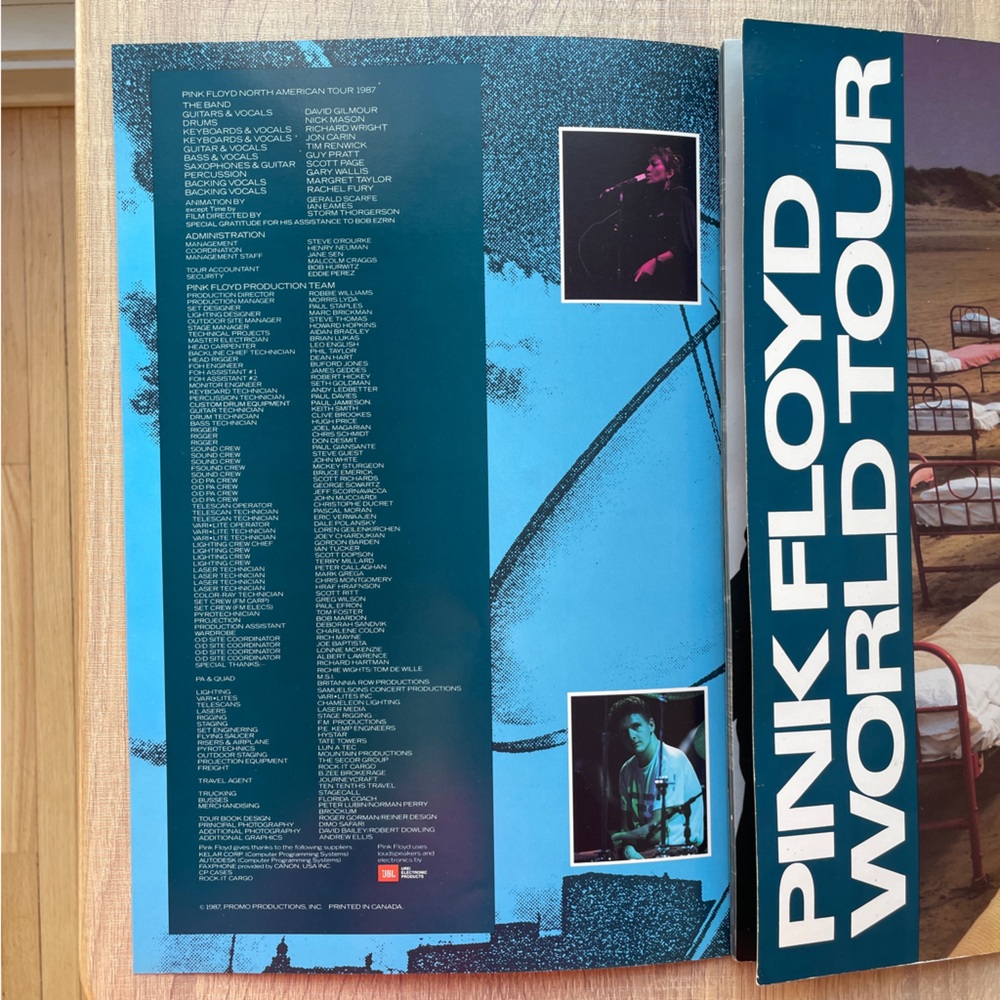 Pink Floyd 1987 tour program - Picture 11 of 15